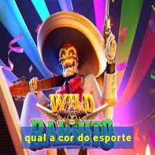 qual a cor do esporte